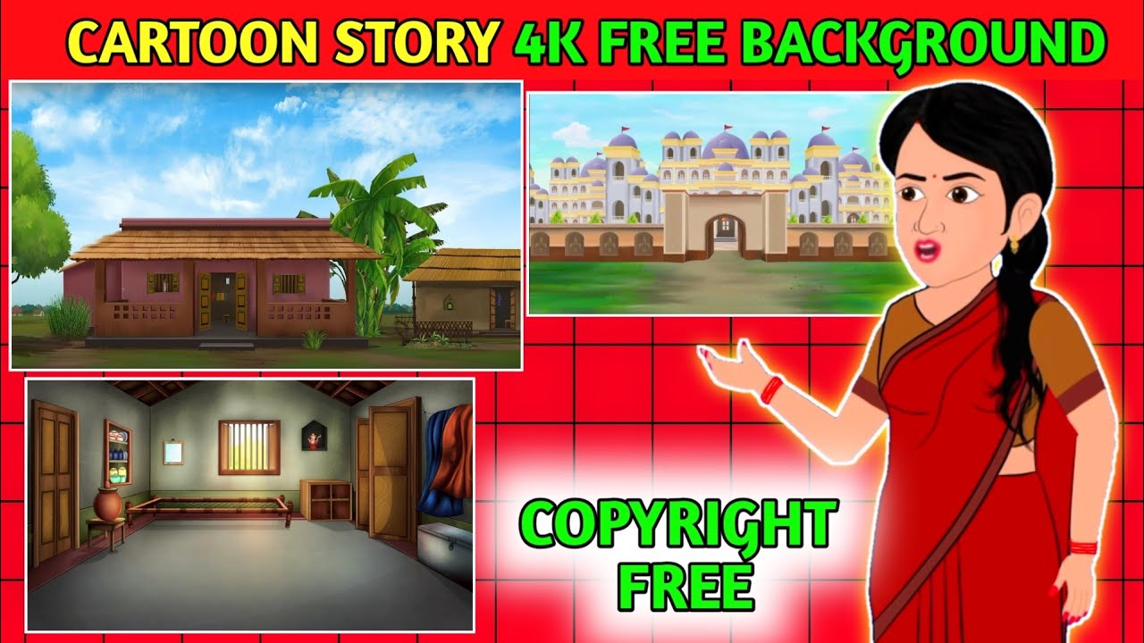 PREMIUM CARTOON STORY BACKGROUND FREE 100% COPYRIGHT FREE 🔥 