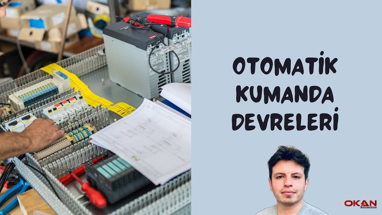 GEMO akıllı röle ile Motorun kesik çalışması, mühürleme devresi, elektriksel kilitlemeli ileri geri