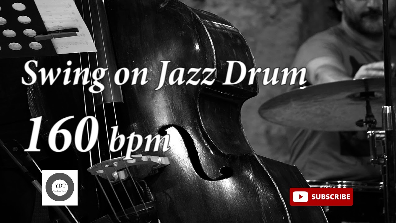 Swing on Jazz Drum - 160 bpm - HQ
