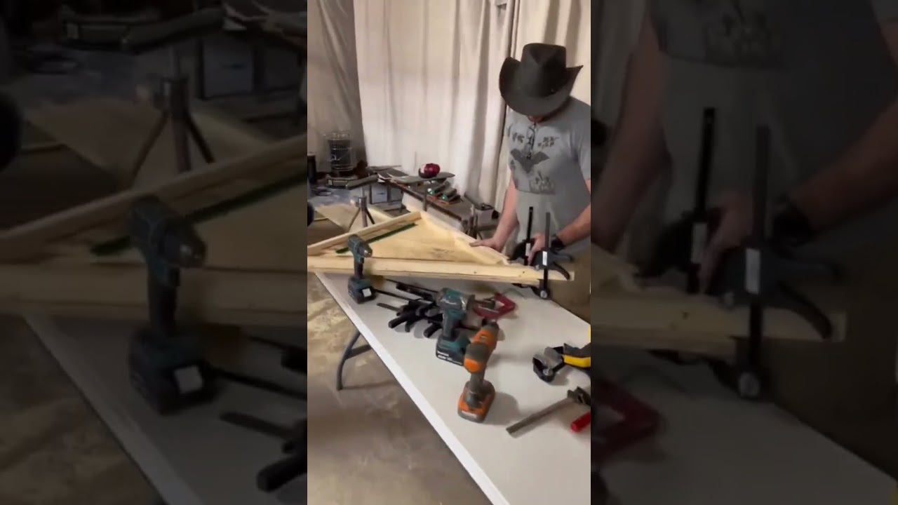 Building a dome with no hubs pt 1! #woodworking #geodesicdome