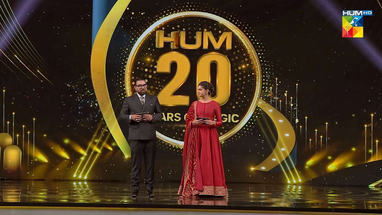 Sanam Saeed And Yasir Hussain Host The Grand Celebration At HUM 20 Years Of Magic.