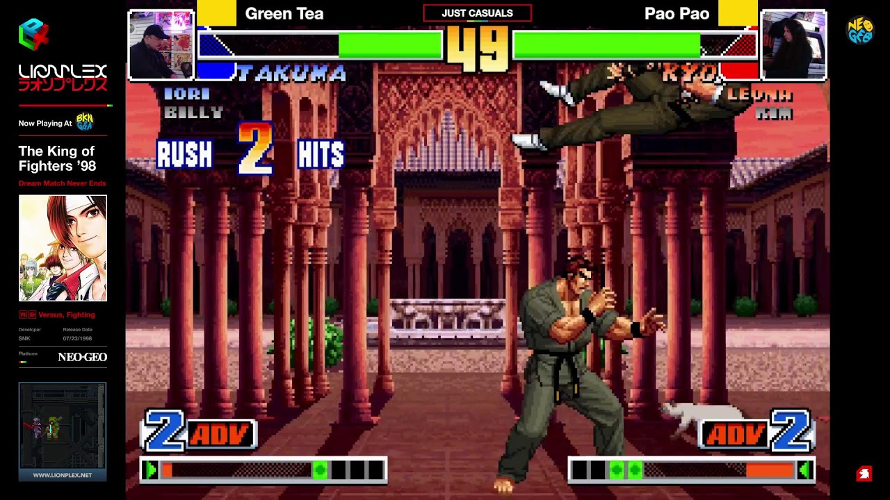 KoF98 @ArcadeBrooklyn - Saturday Casuals 1/31/2026