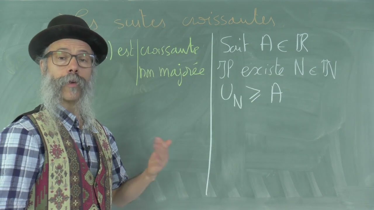 Les séries 1: Les suites croissantes ont toujours une limite, mais ne sont pas toujours convergentes