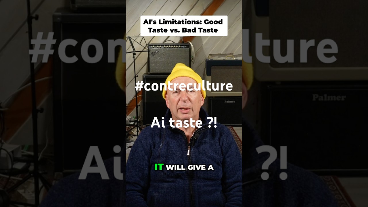 Does AI have taste ? 