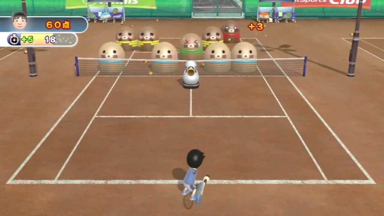 [Wii Sports Club] Tennis - Activities Overview