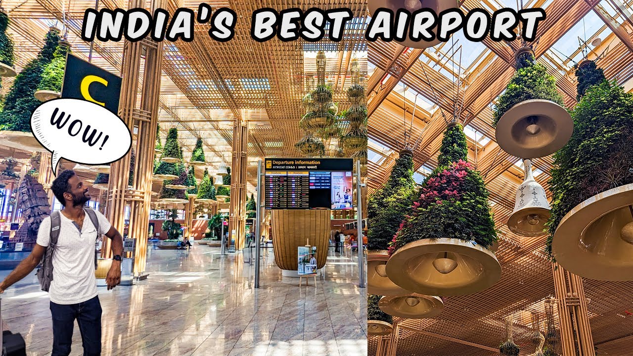 Bangalore Airport Terminal 2 Complete Tour | Bangalore international airport experience