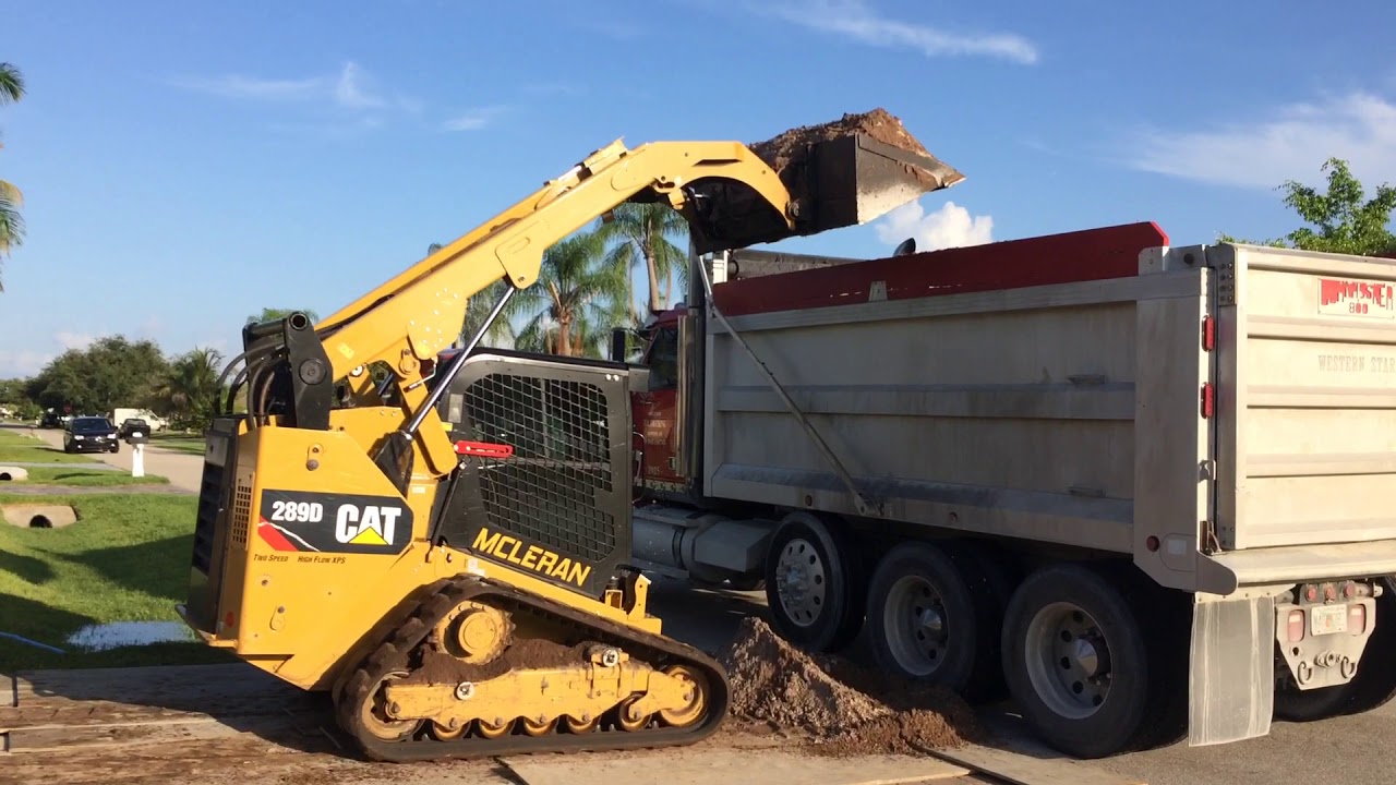 CAT 289D compact track loader