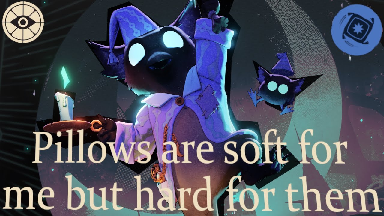 Pillows are soft for me but hard for them