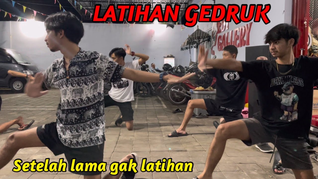 BOY DAN ENTHUL IKUT LATIHAN GEDRUK,APA MEREKA PINDAH NARI GEDRUK??