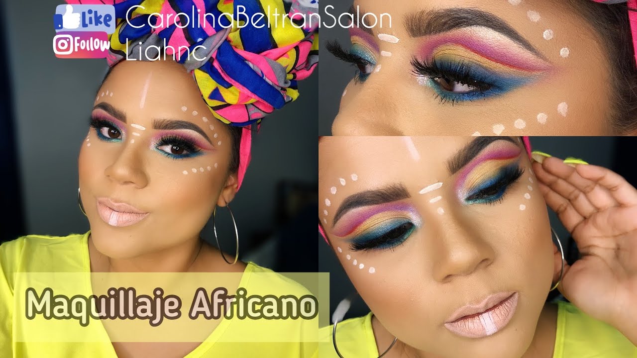 TUTORIAL DE MAQUILLAJE AFRICANO