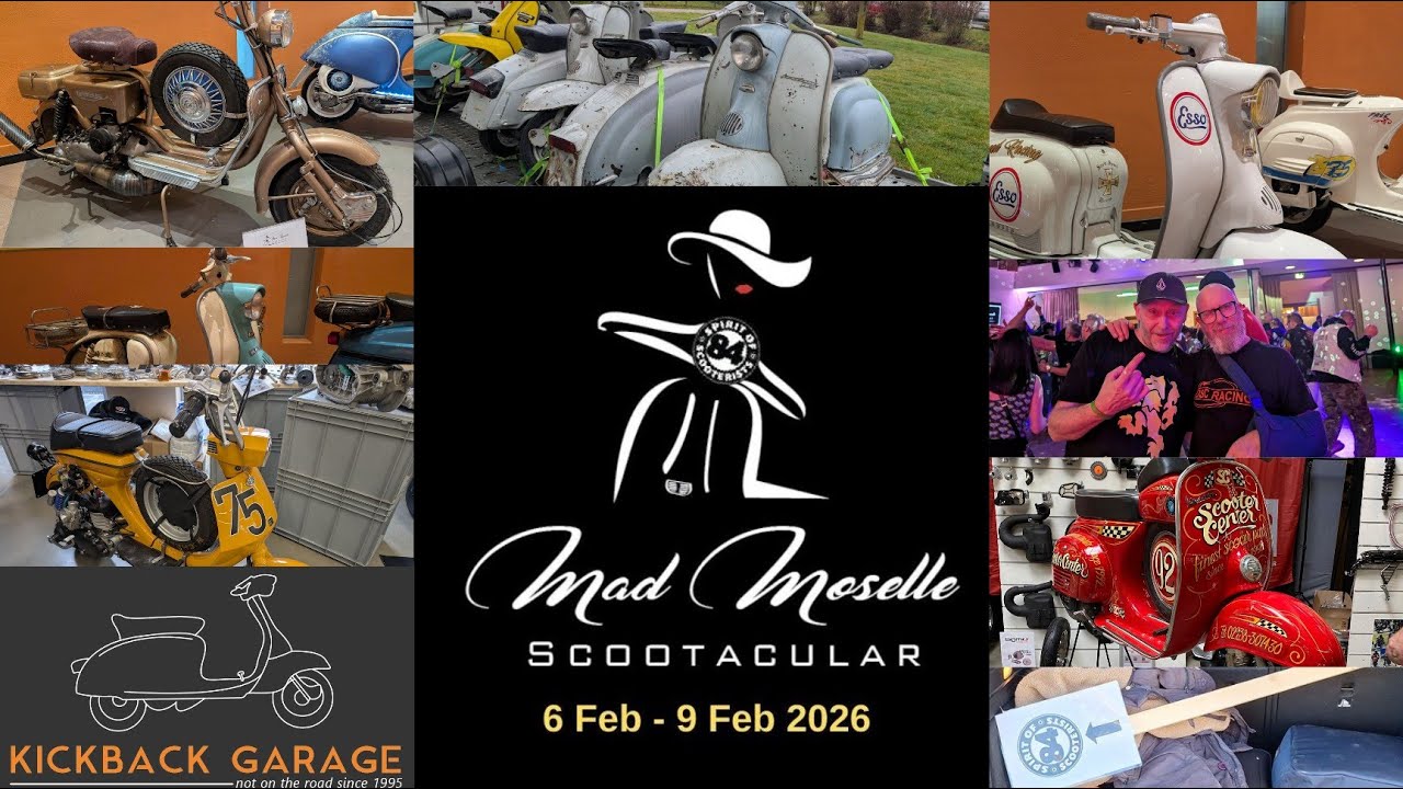 MadMoselle 2026 #kickbackgarage Scooter rally