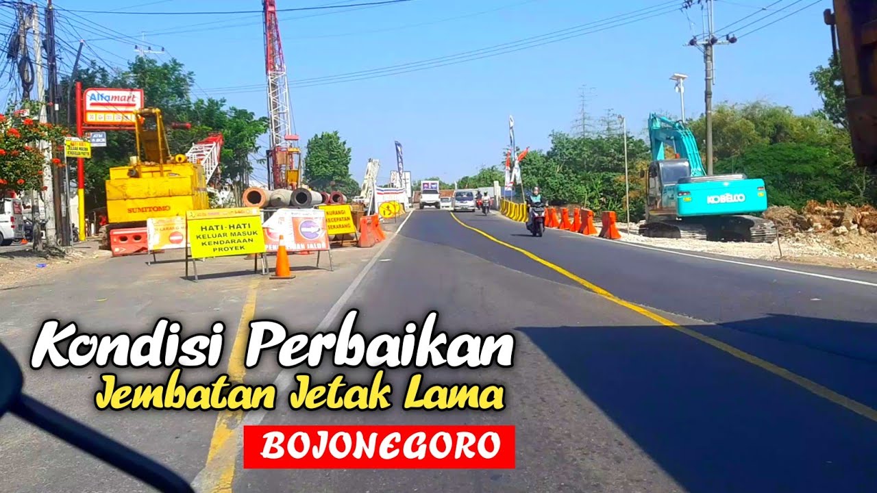 TERBARU !! Kondisi JEMBATAN JETAK Lama Dibongkar Dan Diperbaiki ⁉️