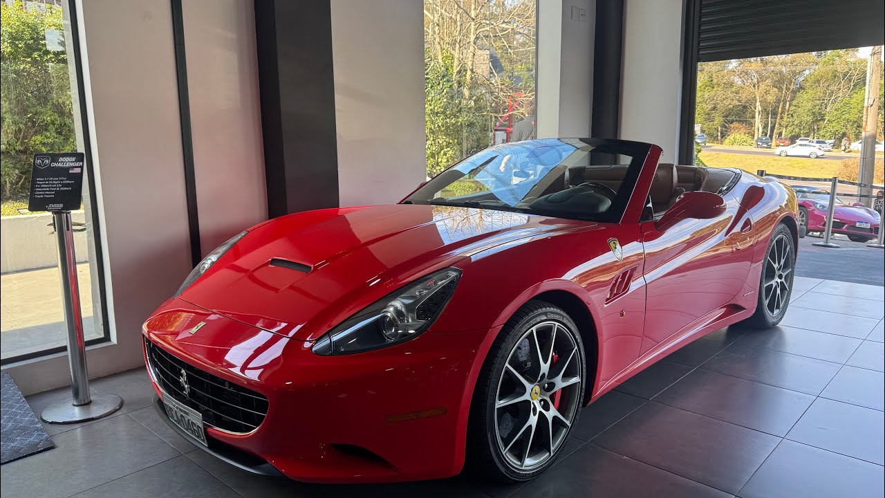 ROLÊ DE FERRARI CALIFÓRNIA V8, ACELEREI TUDO!🚀