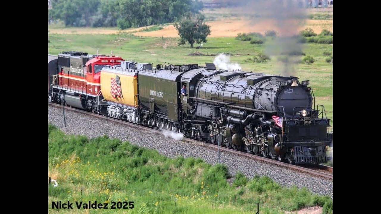 Union Pacific Big Boy 4014 From Denver, CO to Cheyenne, WY 2025