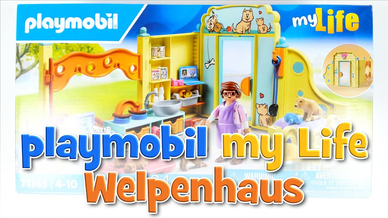 Süße Babyhunde! 🥰 | playmobil my Life Welpenhaus (71743) | UNBOXING