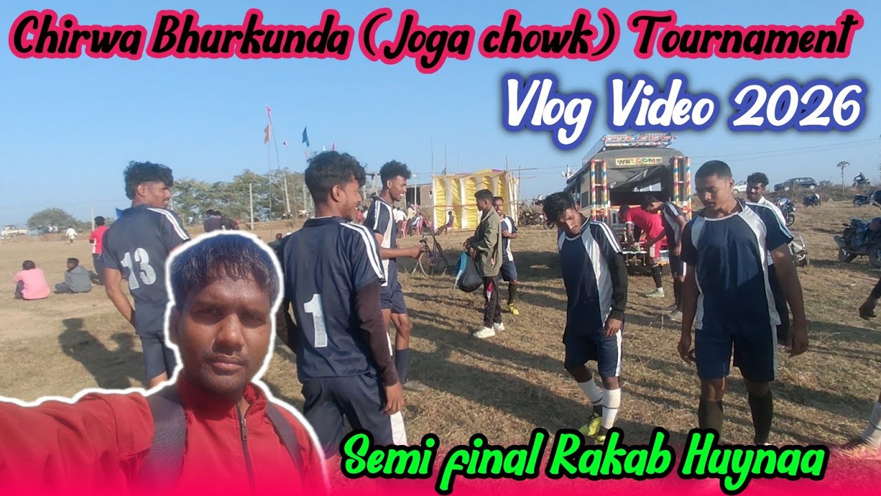 Chirwa Bhurkunda Joga chowk Tournament //silent murmu vloger 🙏🎉