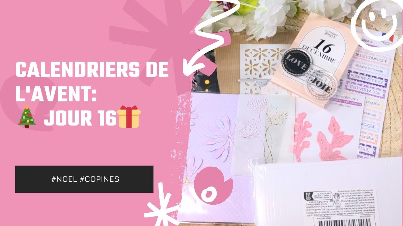 Calendrier de l'avent:🎁 Jour 16🎄 @camillescrap @scrapdidi @LesateliersdeKarine @SagapoScrappe #noel 