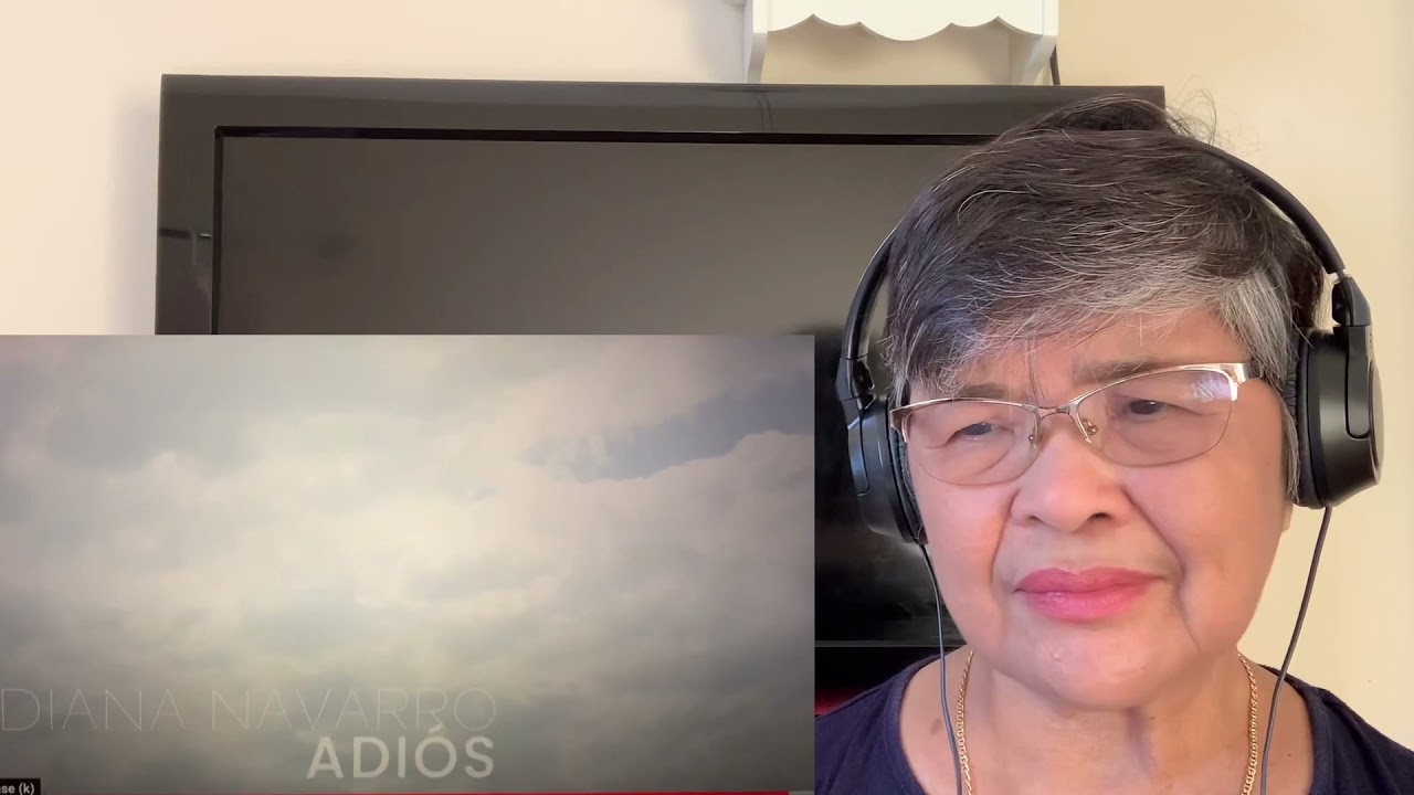 Diana Navarro - Adios (Lyrics video- Spanish/English  Subtitle)| Mommy E Reacts