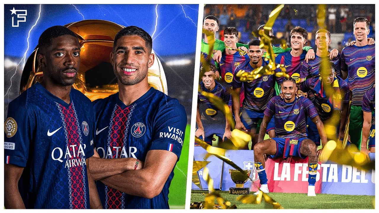 La sortie d'Hakimi MET LE FEU au PSG, le Barça TERRORISE DÉJÀ l’Europe | Revue de presse