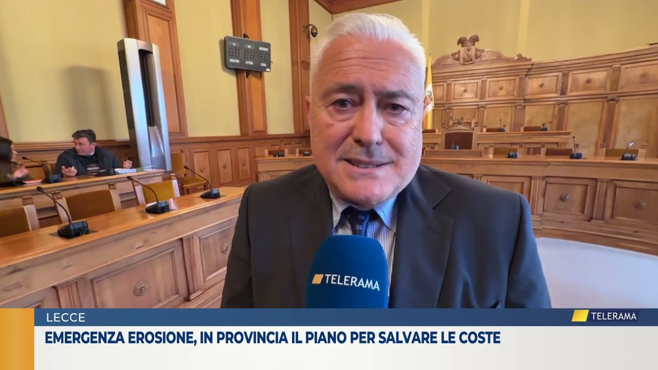 Emergenza erosione, in Provincia il piano per salvare le coste