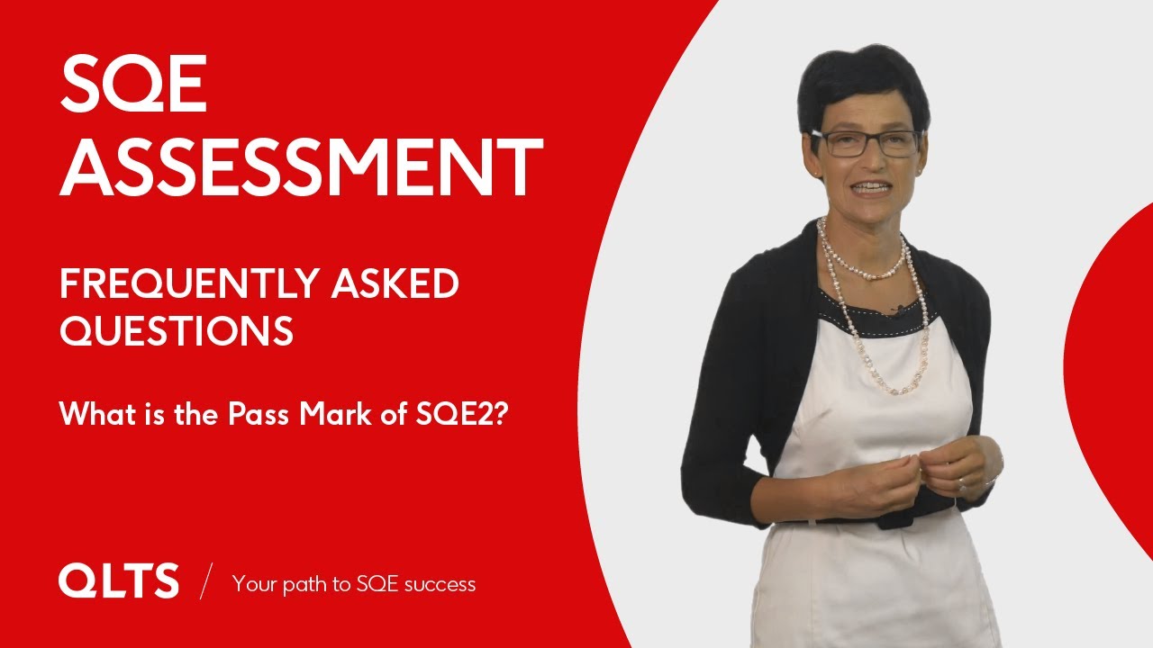 What is pass mark of SQE2?