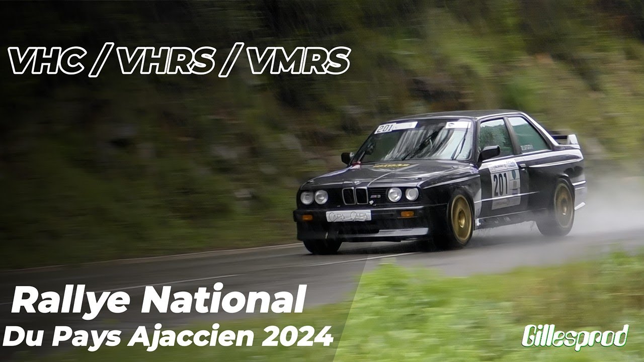 Rallye du Pays Ajaccien 2024 VHC/VHRS/VMRS