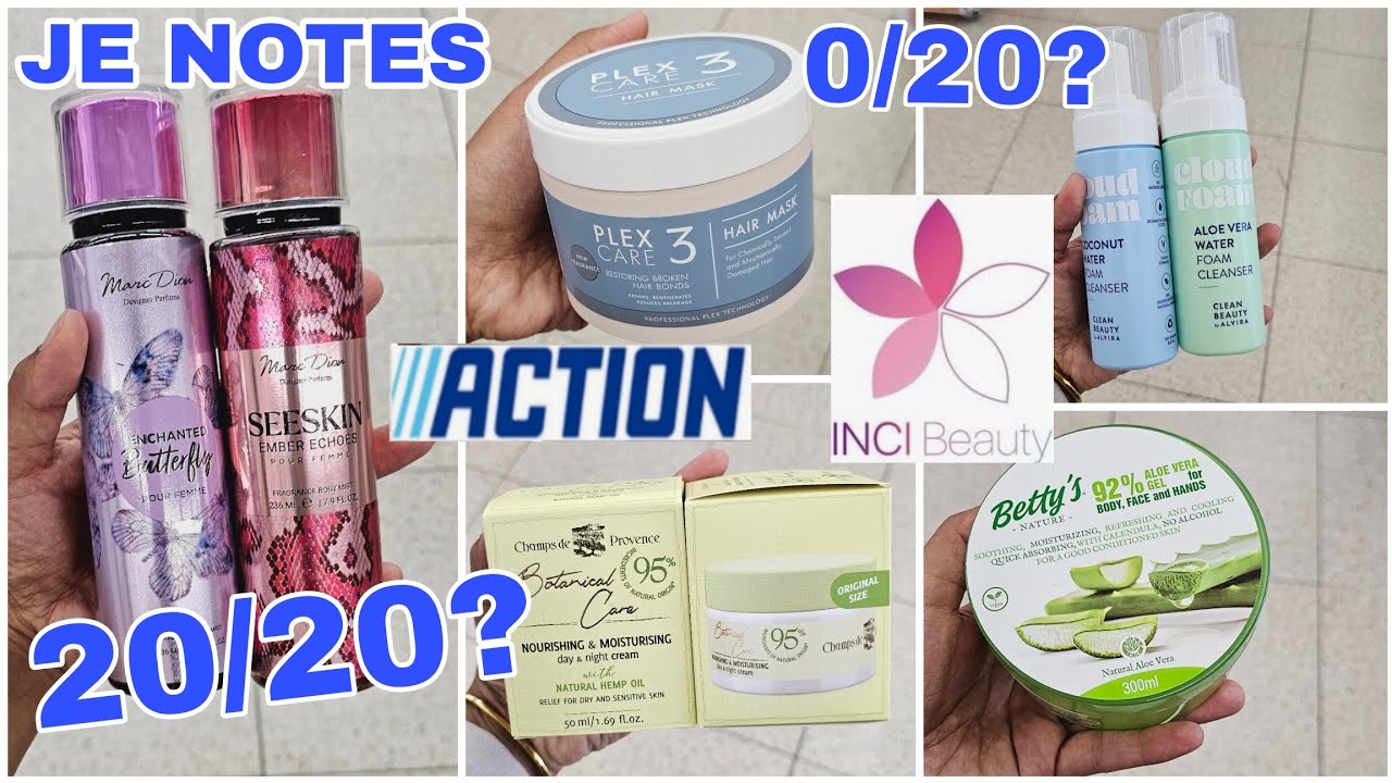 🙈ACTION JE NOTES LES PRODUITS PARFUMS CRÈME SÉRUM. INCROYABLE 😱 #INCIBEAUTY #actionfrance #action
