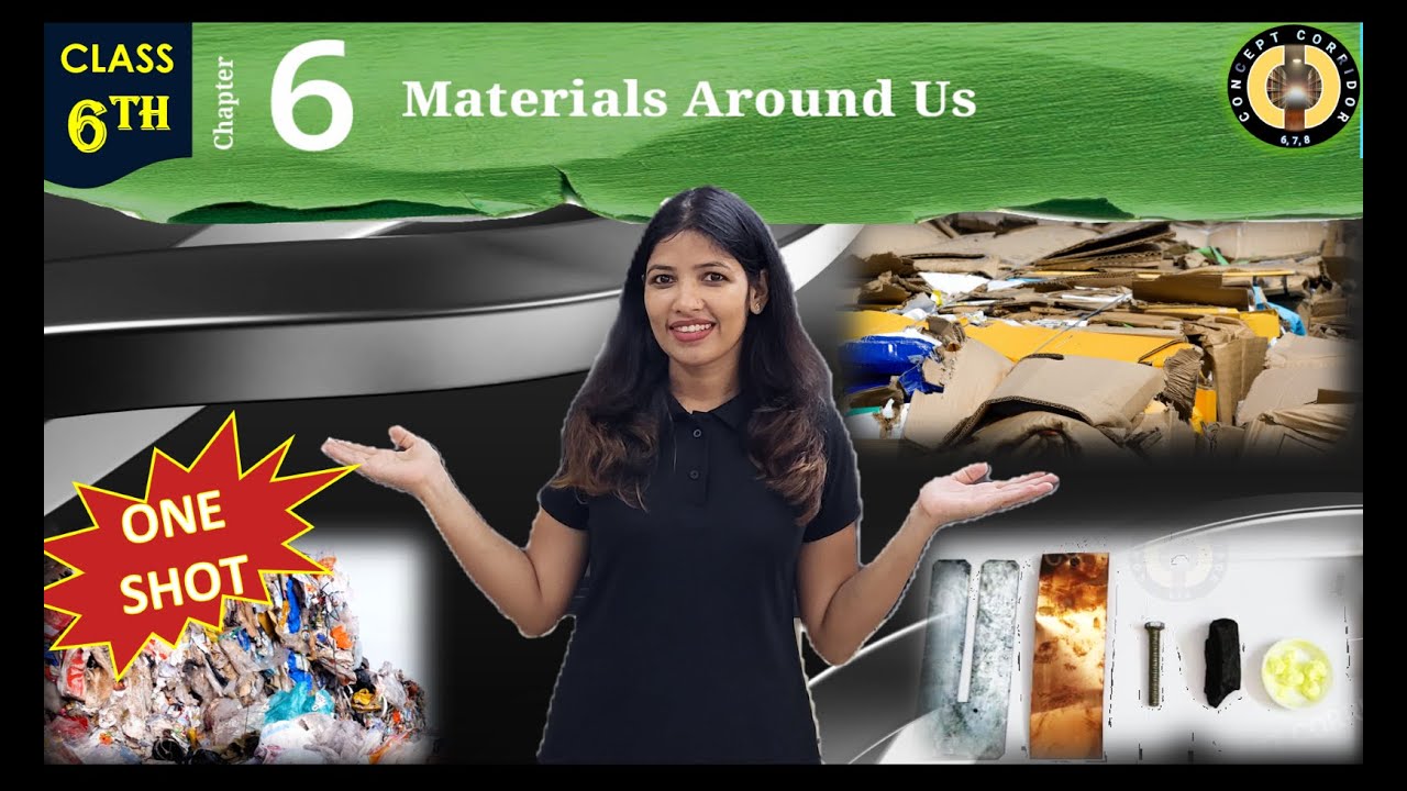 Materials Around Us | Class 6 Science Chapter 6 | NCERT Curiosity | Full Chapter In One Shot