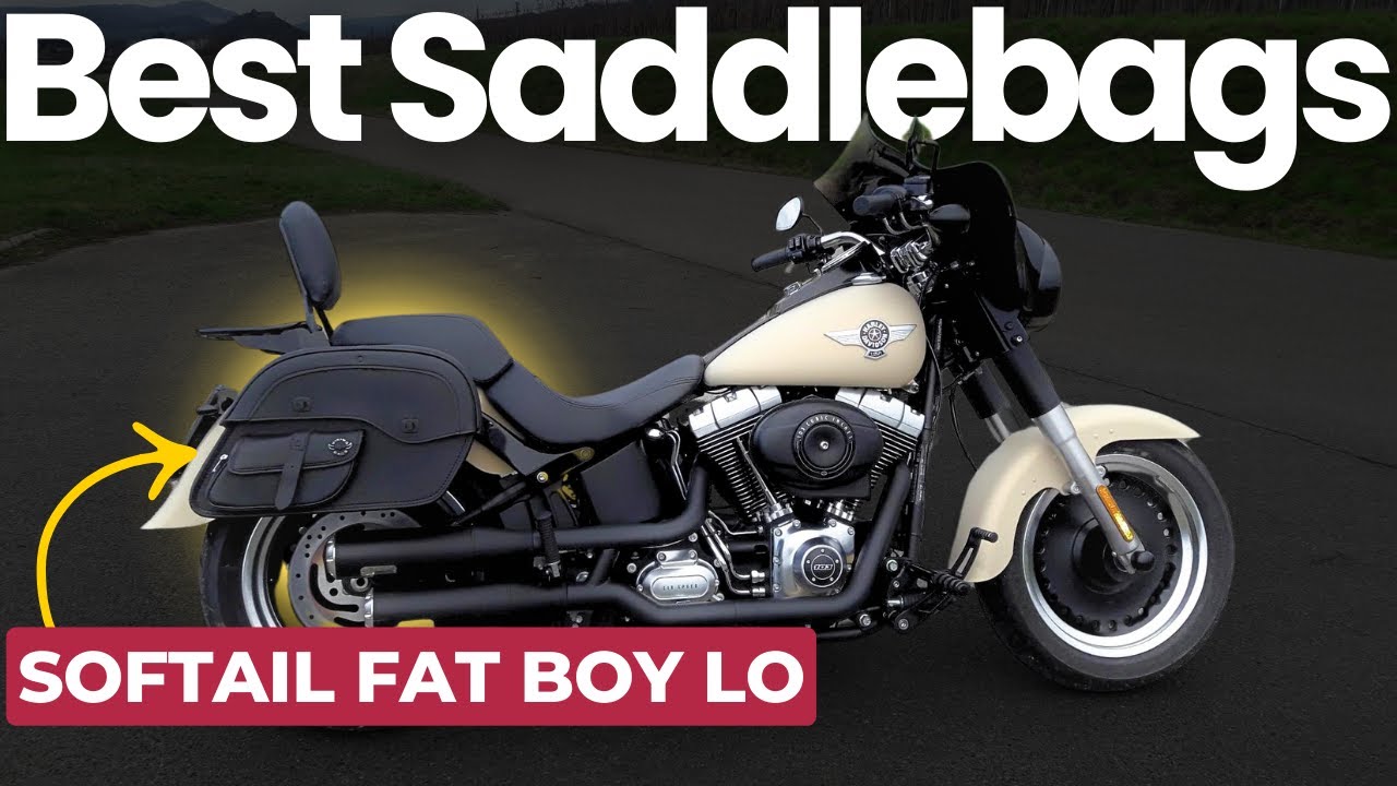 MUST HAVE* Harley-Davidson Softail Fatboy Lo Saddlebags