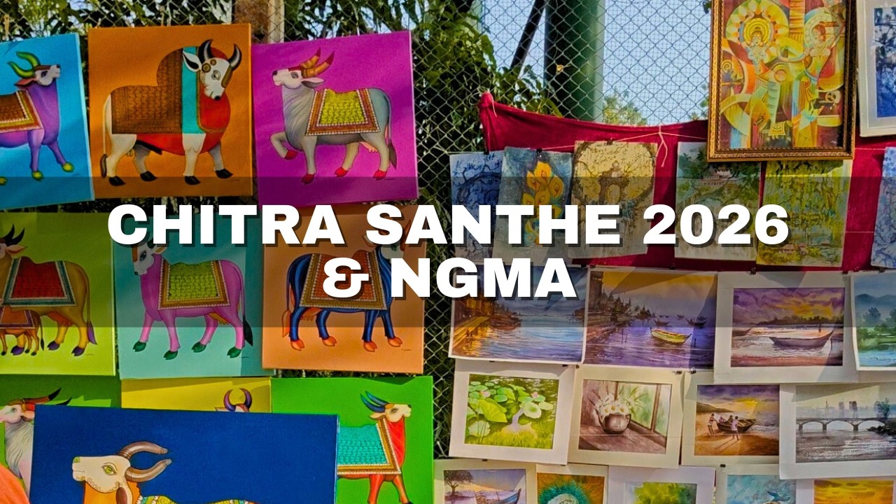 Exploring Chitra Santhe & National Gallery of Modern Art (NGMA)