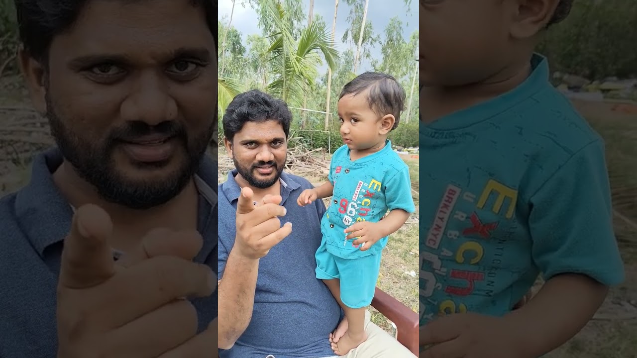 Daddy With Dharshith Teja.