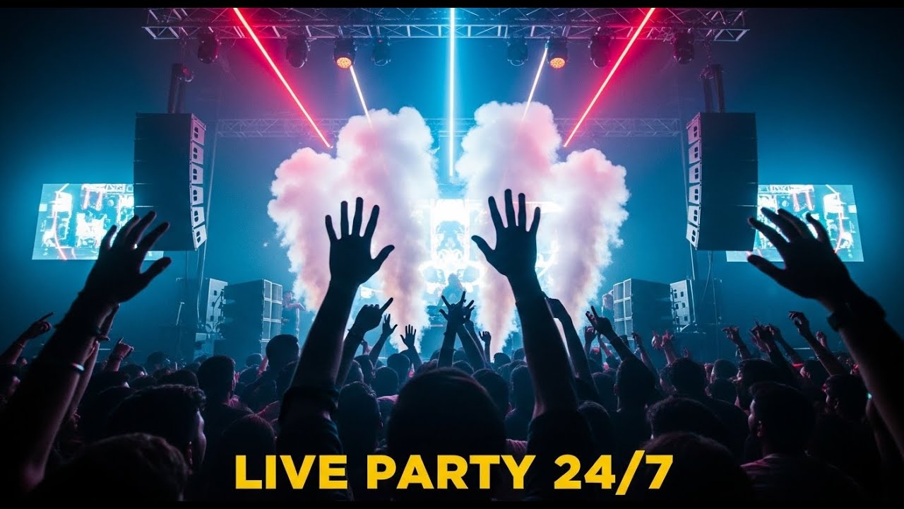 LIVE Bollywood EDM Club Mix ⚡ Late Night Bass Attack