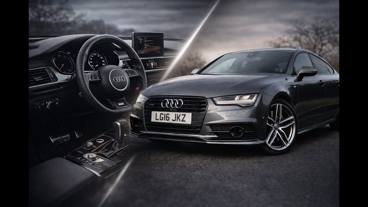 Audi A7 3.0 TFSI Supercharged S Line Black Edition 2016 года выпуска — обзор состояния и комплект...