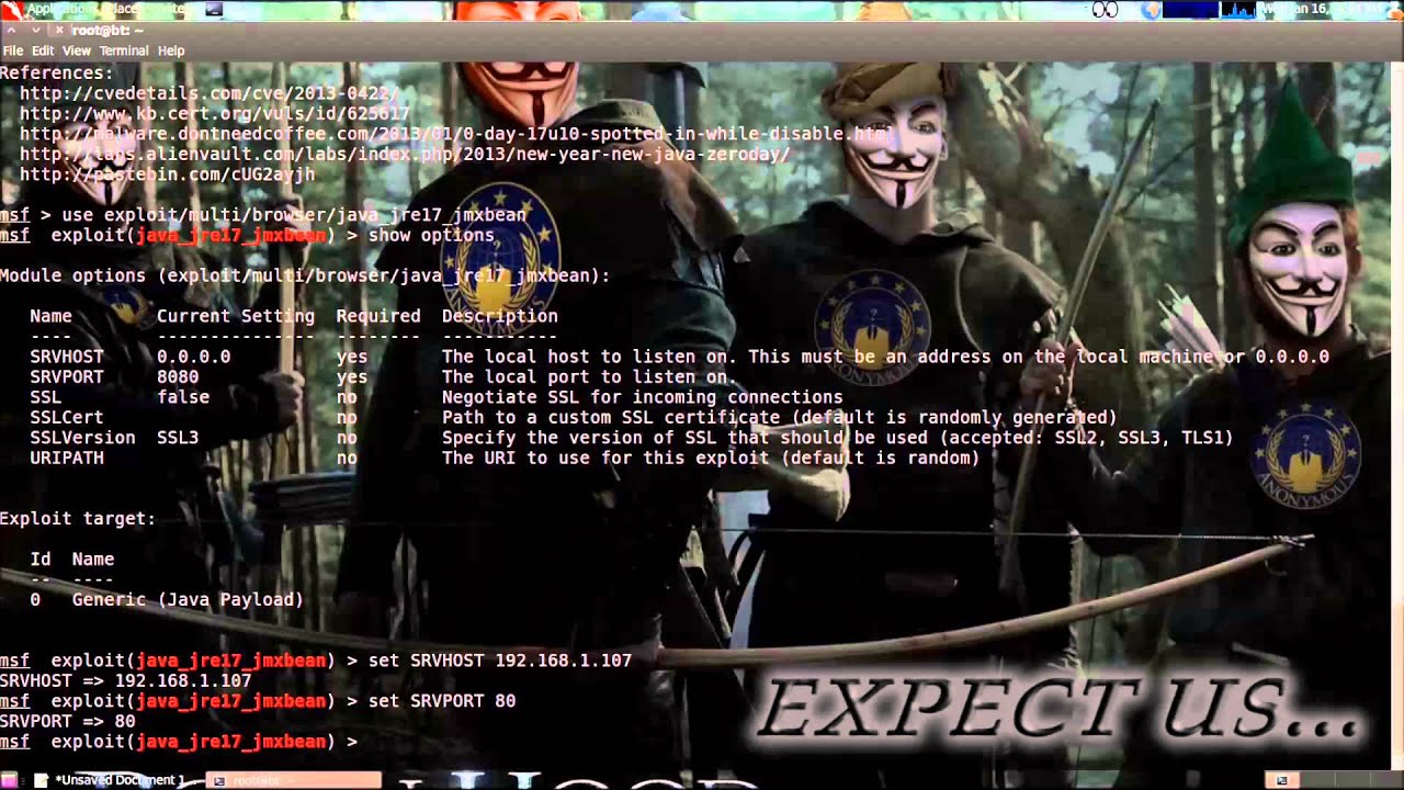 Java Applet JMX Remote Code Execution