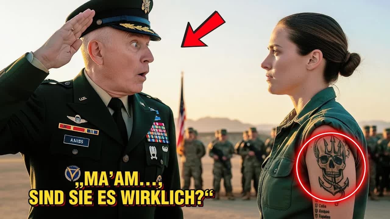 General erstarrt beim Anblick ihres Tattoos – es war das Zeichen seiner verlorenen Einheit