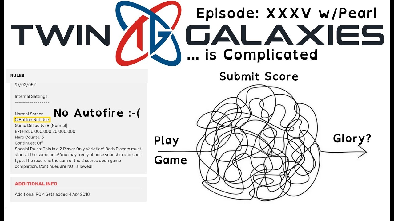 [Podcast] Episode XXXV: Twin Galaxies is ... Complicated (With the Homie, Pearl)