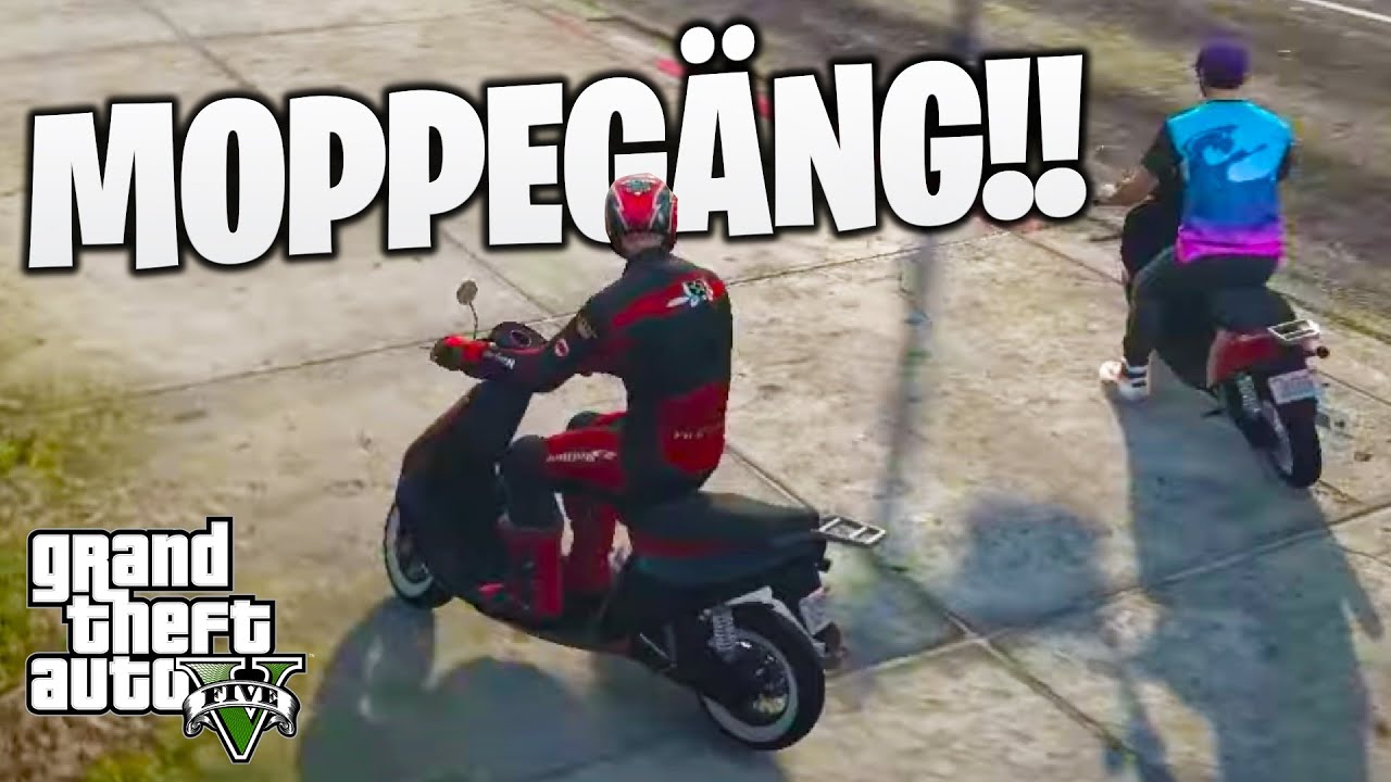 Vi Har Ett Häftigt Moppegäng i GTA 5