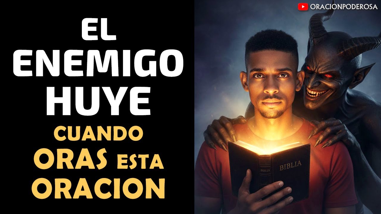 El enemigo huye cuando oras esta oración 🔥⚔️🛡️