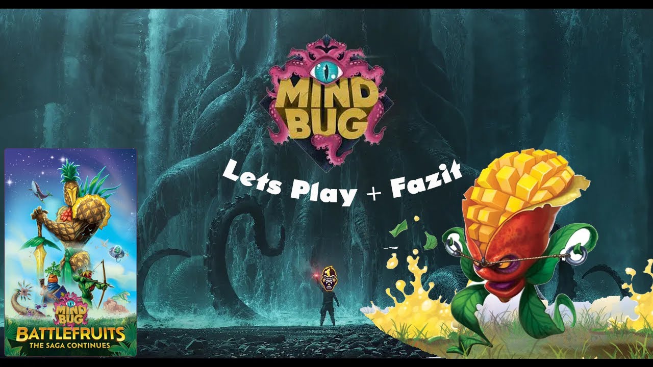 Mindbug Battlefruit Kingdom - Lets Play + Fazit