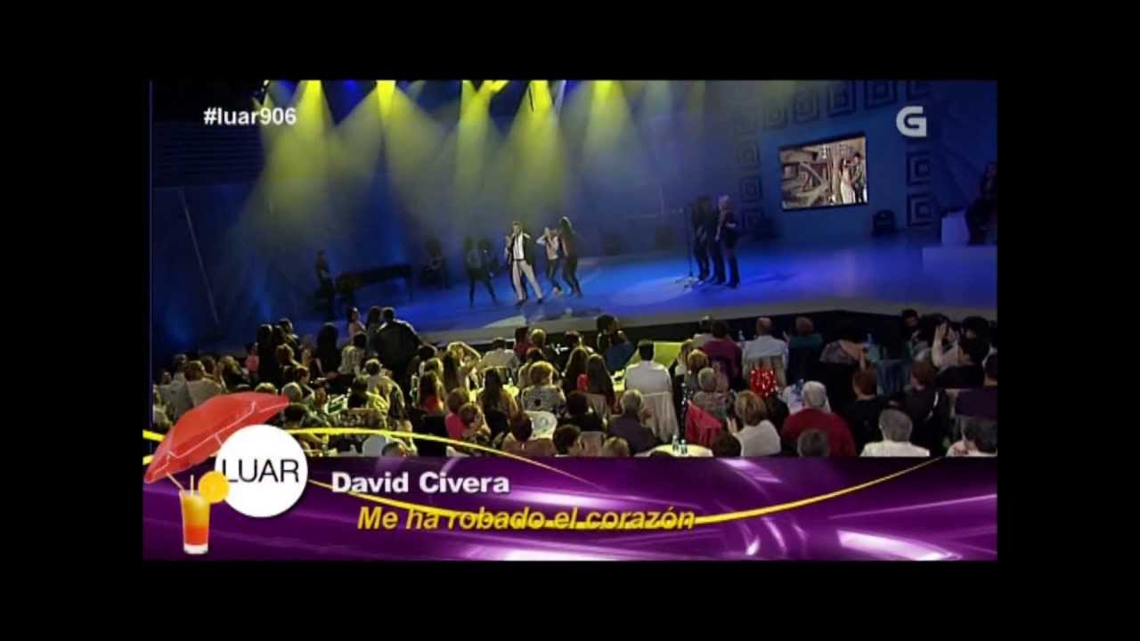 David Civera - Me ha robado el corazón - Luar (TVG) 21.06.2013