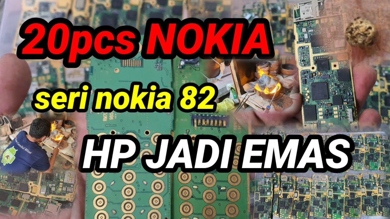 Mengolah HP 20pcs jadi EMAS || sangat cocok untuk pemula