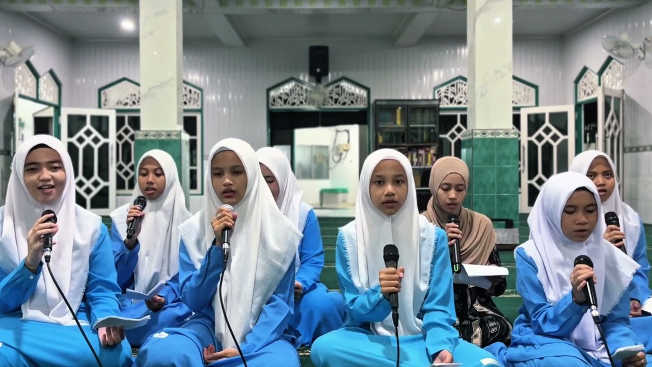 GLADI GRUP NASYID NURUL MUHIBBIN PUTERI BARABAI [SHOLAWAT MIX] 