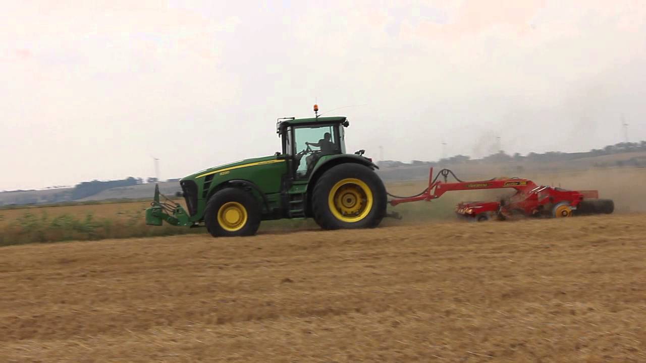 JD 8230 + Vaderstad Carrier CR 500