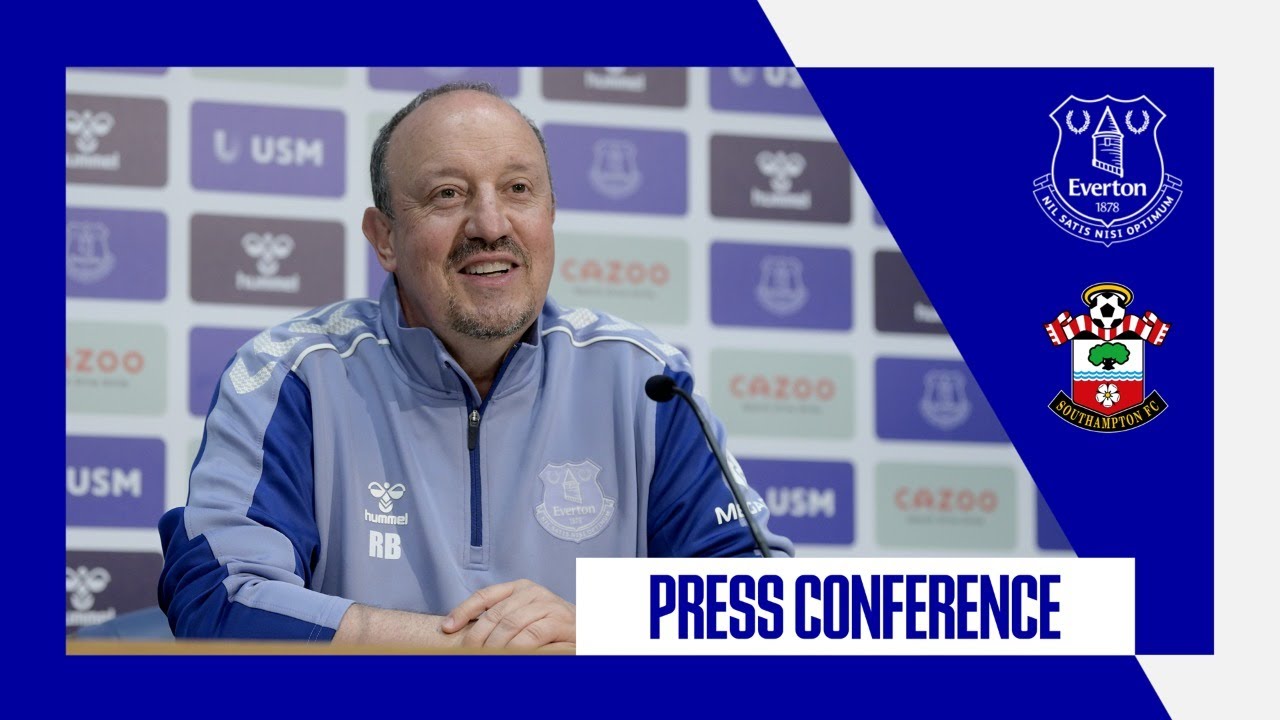EVERTON V SOUTHAMPTON | RAFA BENITEZ LIVE PRESS CONFERENCE | PREMIER LEAGUE GW1