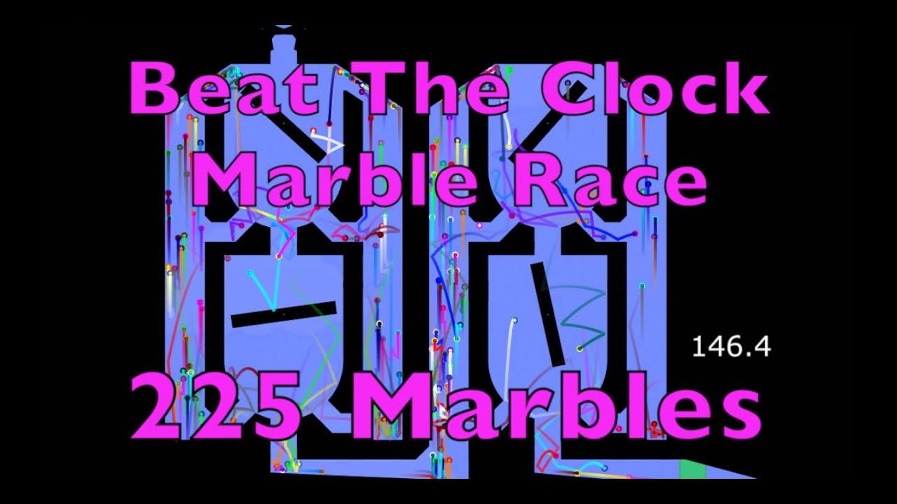 Beat The Clock Marble Race #1