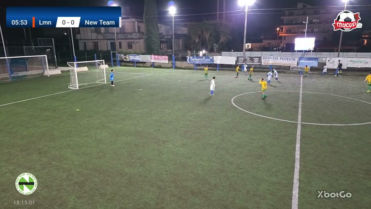 @newteampoggiomarino  vs L.IN.G. M. N - 8 Giornata - II Tempo 