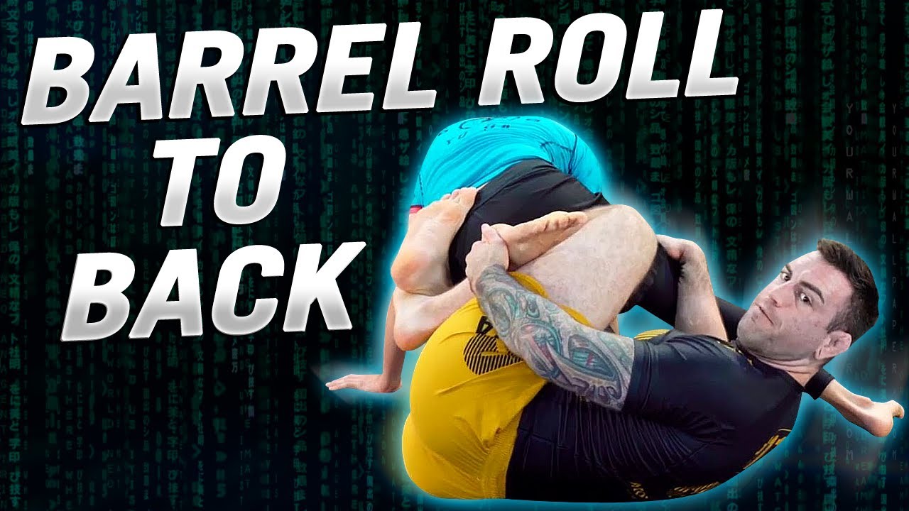 Barrel Roll to Back From Half Guard - Mason Fowler | #BJJ