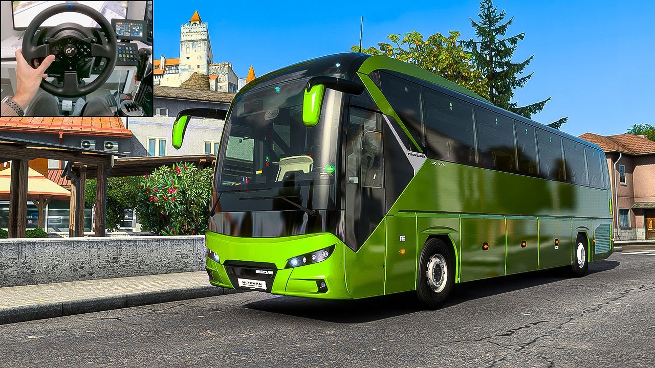 🚌 EURO BUS SIMULATOR 2 - LA ROUMANIE EN NEOPLAN C13 TOURLINER (Euro Truck Simulator 2)