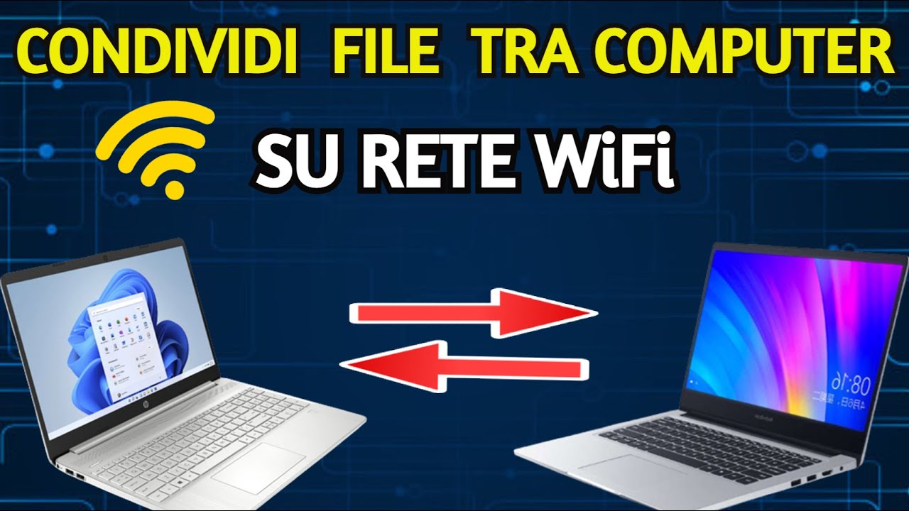 Condividi File Tra Computer Su Rete WiFi ll Come Condividire File Tra PC e Mac Os Tramite Rete