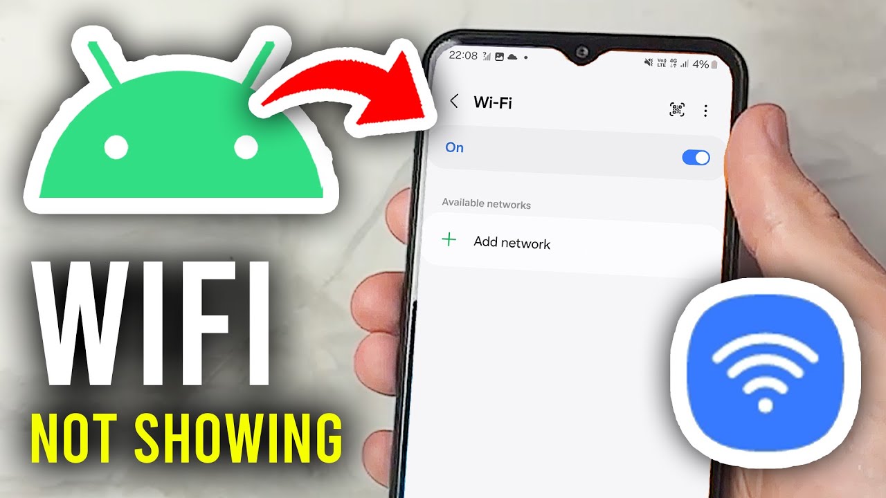 How To Fix WiFi Name Not Showing On Android - Step By Step